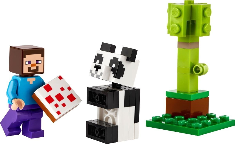 LEGO® Minecraft 30672-1 Steve and Baby Panda polybag