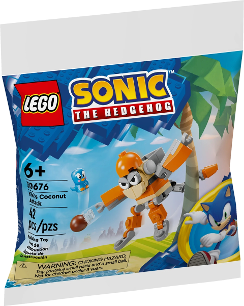 LEGO® Sonic the Hedgehog 30676-1 Kiki's Coconut Attack polybag