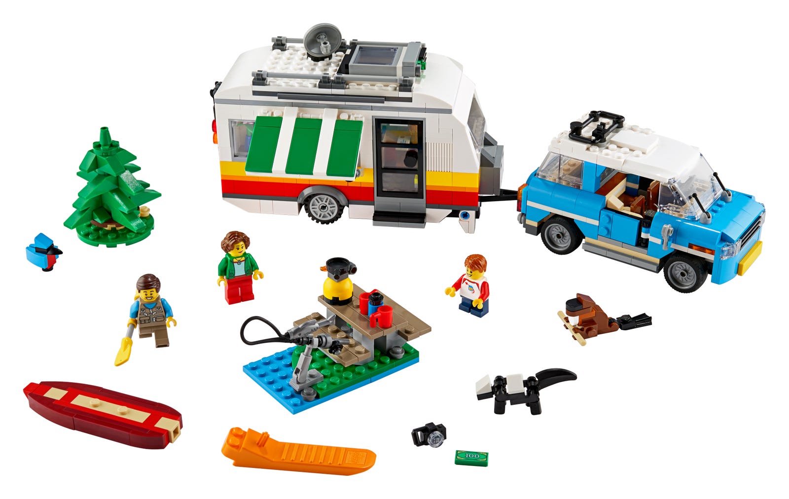 LEGO® Creator 31108 Caravan Family Holiday Building Kit