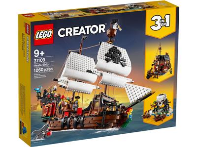 LEGO® Creator 31109 - Pirate Ship Preowned Building Kit