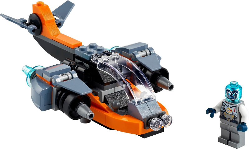 LEGO® Creator 31111 Cyber Drone Building Kit