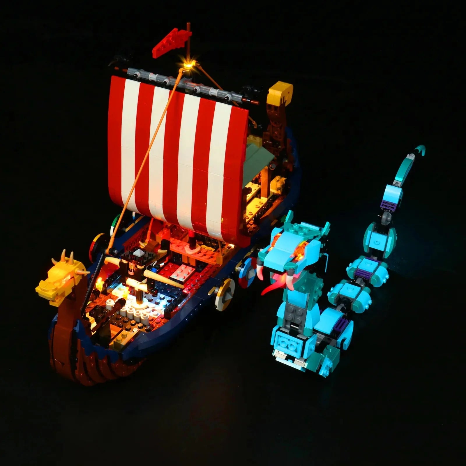 LEGO Light Kit for Viking Ship and the Midgard Serpent 31132