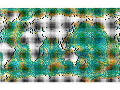 LEGO® Art 31203 World Map Building Kit