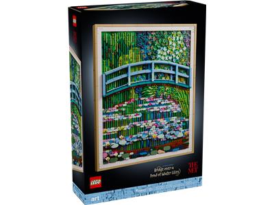 LEGO® Art 31220-1 Claude Monet - Bridge over a Pond of Water Lilies