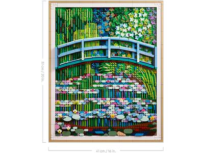 LEGO® Art 31220-1 Claude Monet - Bridge over a Pond of Water Lilies