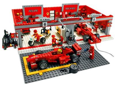 LEGO® Racers 8144-2 Ferrari 248 F1 team (Raikkonen edition) Building Kit