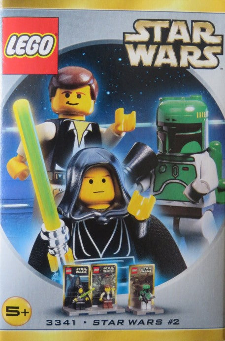 LEGO® Minifigure Star Wars 3341 Star Wars 2 Luke/Han/Boba Pack Preowned Building Kit