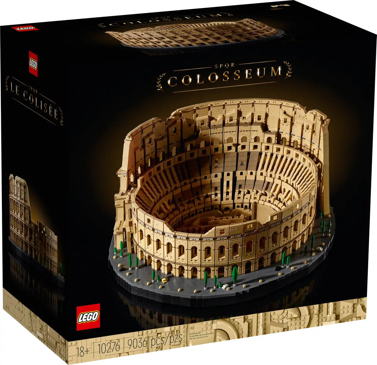 LEGO® Sculptures 10276 SPQR Colosseum Building Kit
