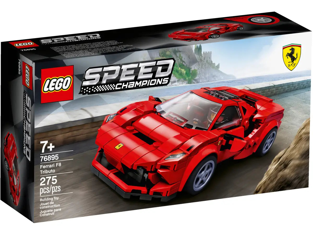 LEGO® Speed Champions 76895 Ferrari F8 Tributo Building Kit