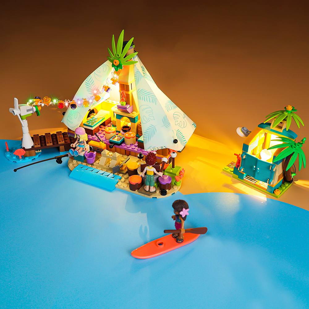 LEGO Light Kit for Stylish Beach Glamping 41700