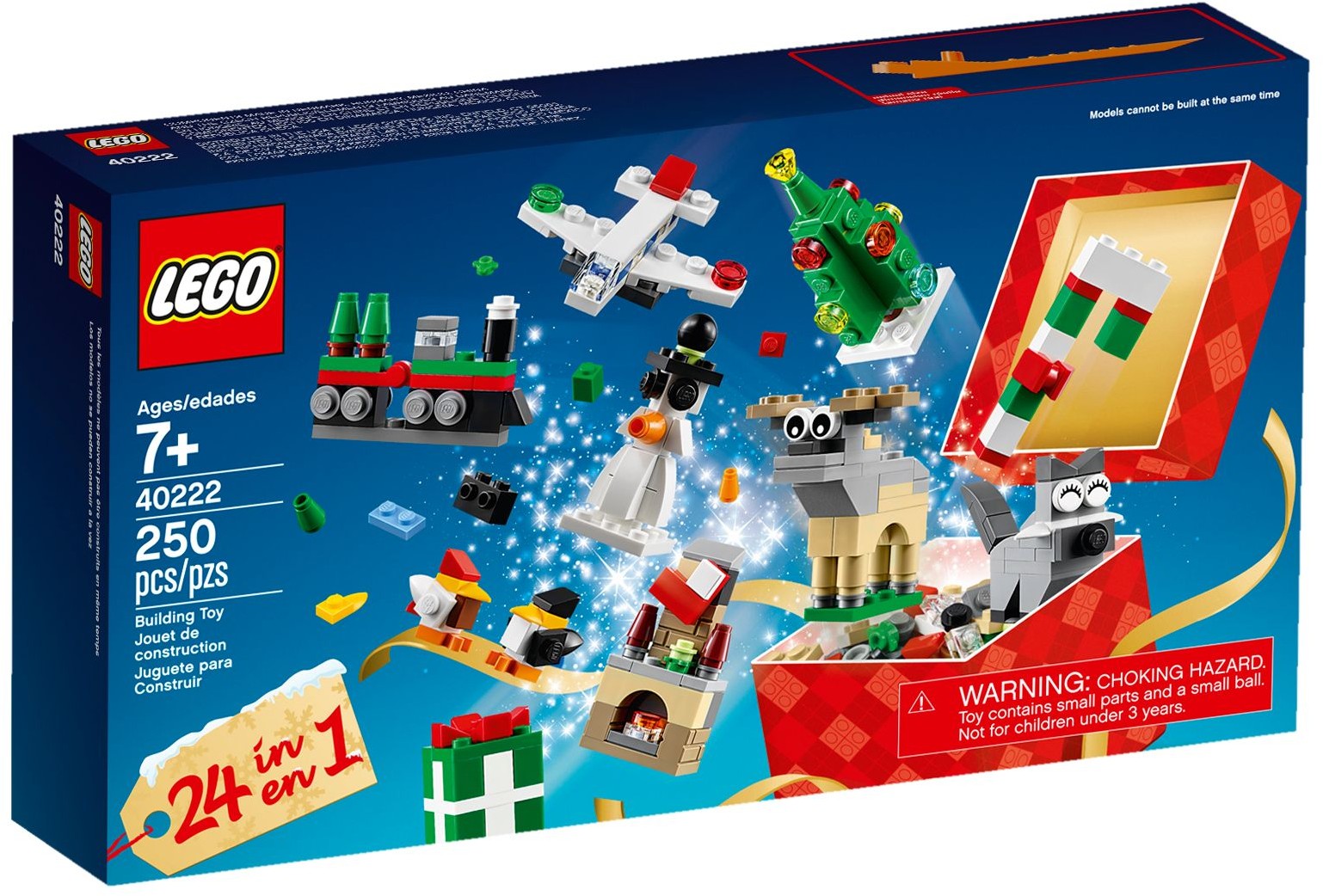 LEGO® Holiday & Event 40222 Holiday Countdown Calendar Building Kit