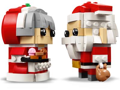 LEGO® BrickHeadz 40274 Mr. Claus & Mrs. Claus Building Kit