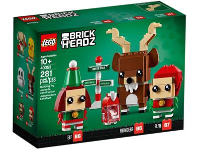 LEGO® BrickHeadz 40353-1 - Reindeer, Elf & Elfie