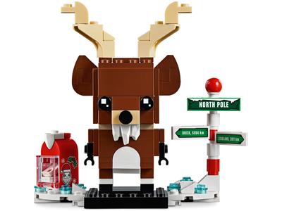 LEGO® BrickHeadz 40353 Reindeer, Elf & Elfie Building Kit