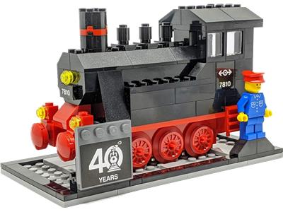 LEGO® Train 40370 Steam Engine (Reissue of Set 7810) Building Kit