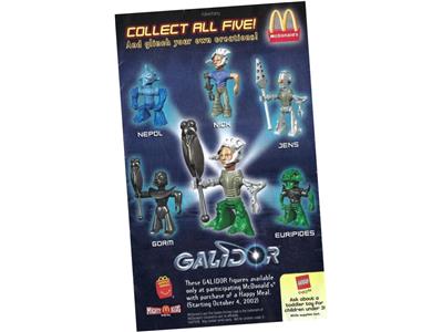 LEGO® Galidor 4044-1 Euripides {McDonald's Polybag #4}