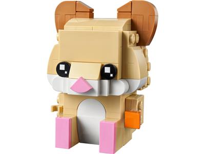 LEGO® Pets 40482 Hamster & Baby Hamster Building Kit