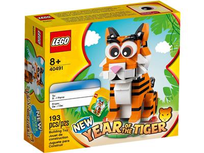 LEGO® Holiday & Event 40491 - Year of the Tiger Preowned Building Kit