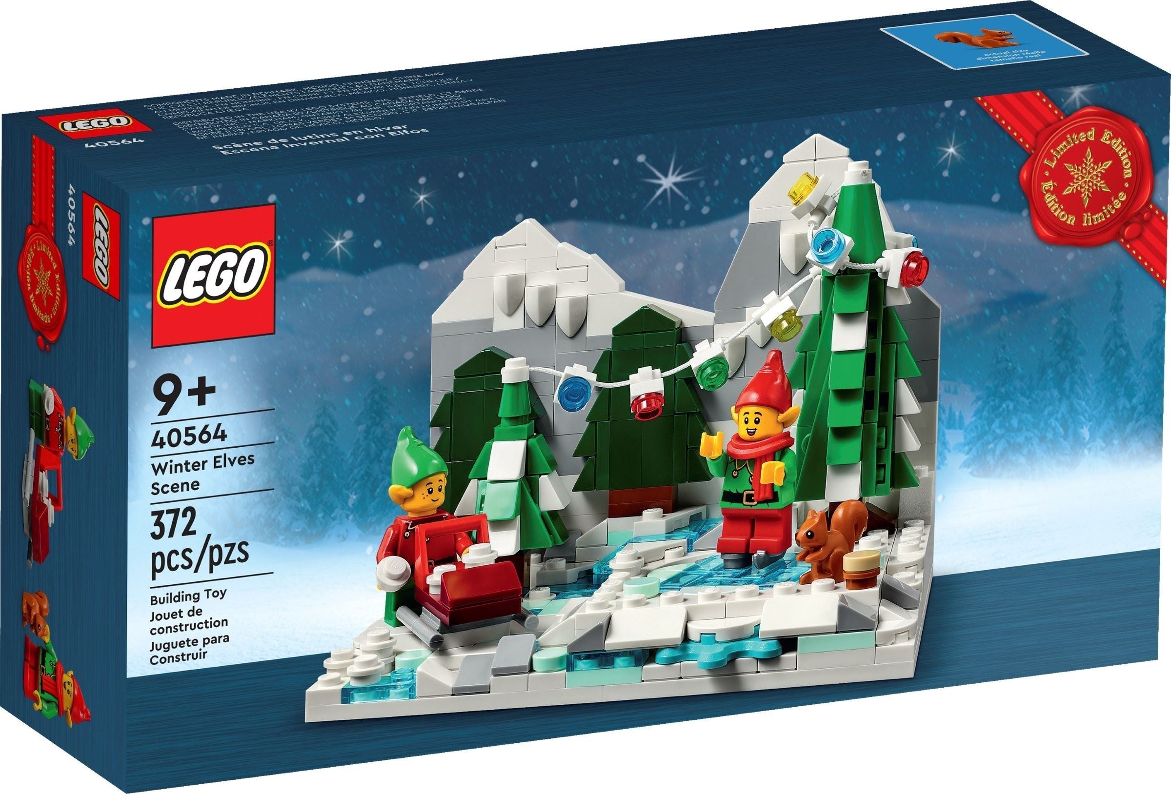 LEGO® Holiday & Event 40564 Winter Elves Scene Building Kit
