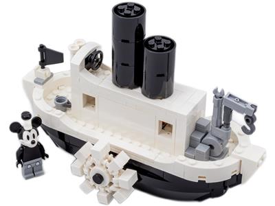 LEGO® Disney 40659 Mini Steamboat Willie Building Kit