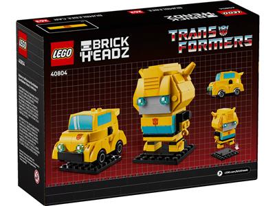 LEGO® BrickHeadz 40804 - Bumblebee Robot & Vehicle Preowned Building Kit