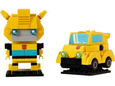 LEGO® BrickHeadz 40804 - Bumblebee Robot & Vehicle Preowned Building Kit
