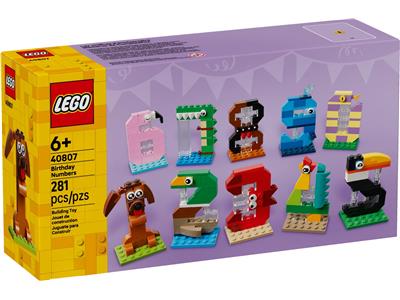 LEGO® Seasonal 40807-1 Birthday Numbers