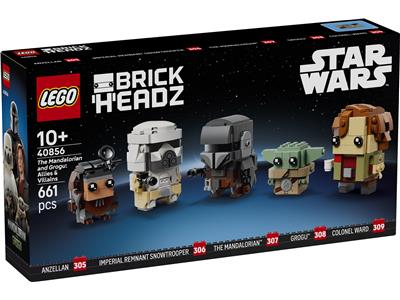 LEGO® BrickHeadz 40856-1 The Mandalorian and Grogu: Allies & Villains