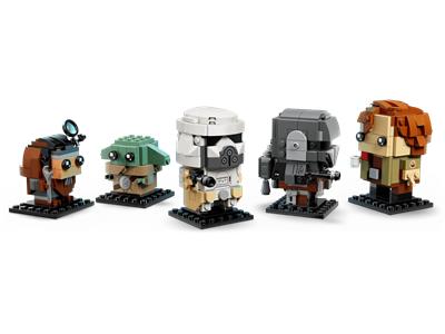 LEGO® BrickHeadz 40856-1 The Mandalorian and Grogu: Allies & Villains