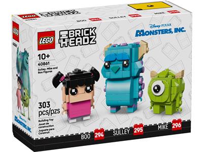 LEGO® BrickHeadz 40861-1 Sulley, Mike and Boo Figures