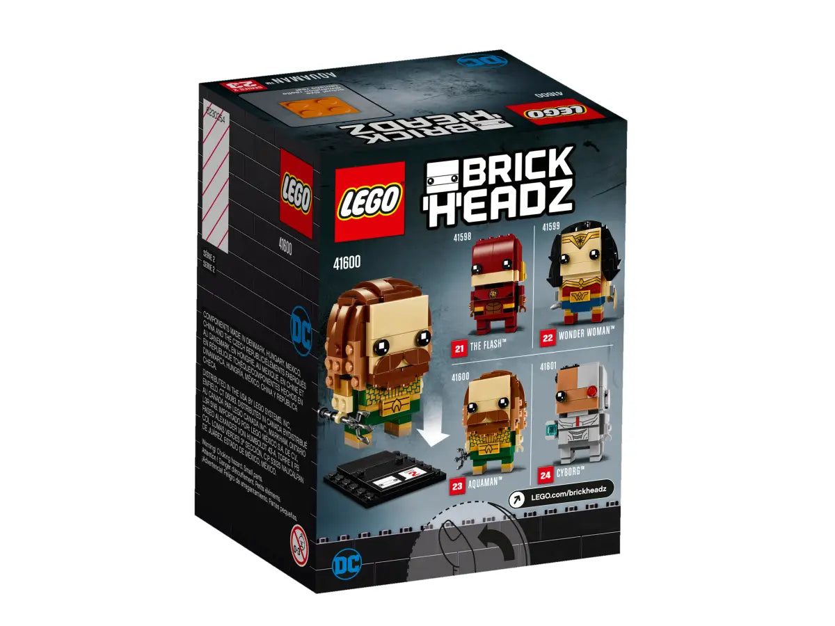 LEGO® BrickHeadz 41600 Aquaman Building Kit