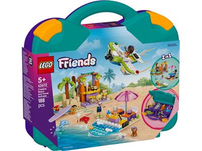 LEGO® Friends 42672-1 - Creative Beach and Travel Suitcase