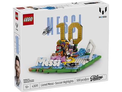 LEGO® Editions 43011-1 Lionel Messi – Football Highlights
