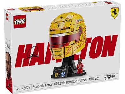 LEGO® Editions 43022-1 Scuderia Ferrari HP Lewis Hamilton Helmet