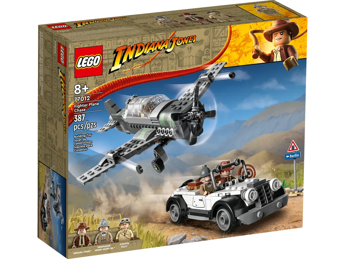 LEGO® Indiana Jones 77012 Fighter Plane Chase Building Kit