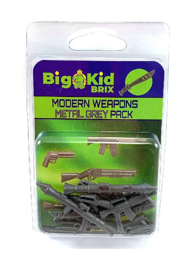 Modern Weapons Pack - Metallic Grey