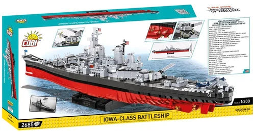 COBI™ EXECUTIVE EDITION Iowa-Class Battleship: Set #4836