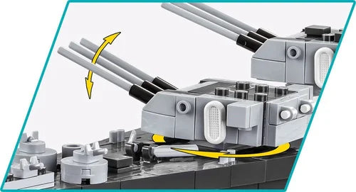 COBI™ EXECUTIVE EDITION Iowa-Class Battleship: Set #4836