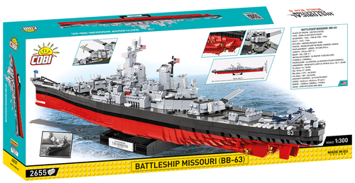 COBI™ Battleship Missouri (BB-63) : Set #4837
