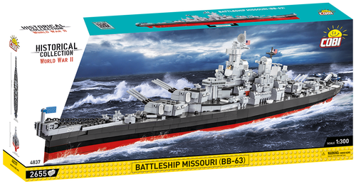 COBI™ Battleship Missouri (BB-63) : Set #4837