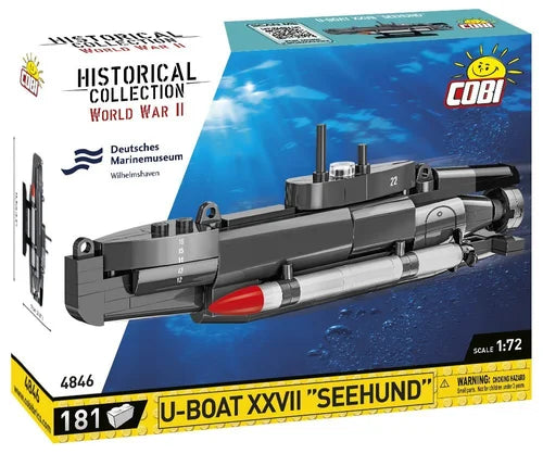 COBI™ U-Boat XXVII "Seehund" Midget Submarine: Set #4846
