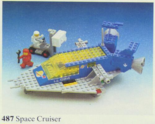 LEGO® Space 487 - Space Cruiser Preowned Building Kit