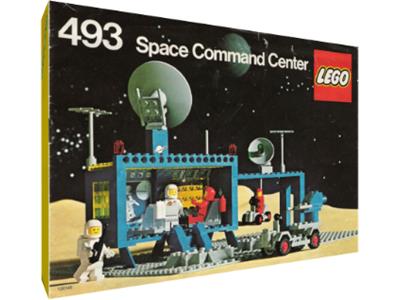 LEGO® Space 493-1 - Space Command Center Flat Plate
