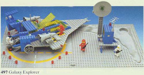 LEGO® Space 497 Galaxy Explorer Building Kit