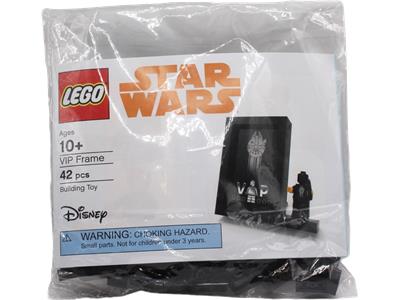 LEGO® Star Wars 5005747-1 Black VIP Frame (Card Display) polybag
