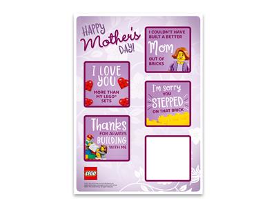 LEGO® Miscellaneous 5005878-1 Buildable Mothers' day card