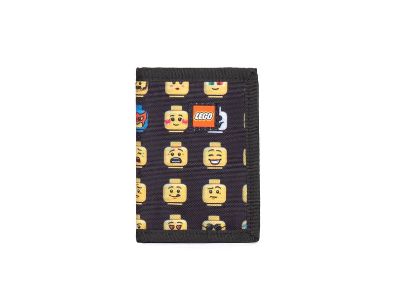 LEGO® Tri-Fold Wallet 2.0 – Minifigure Design | Kids Wallet with ID Window & Velcro
