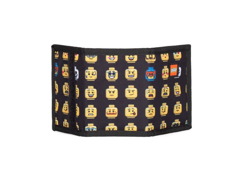 LEGO® Tri-Fold Wallet 2.0 – Minifigure Design | Kids Wallet with ID Window & Velcro