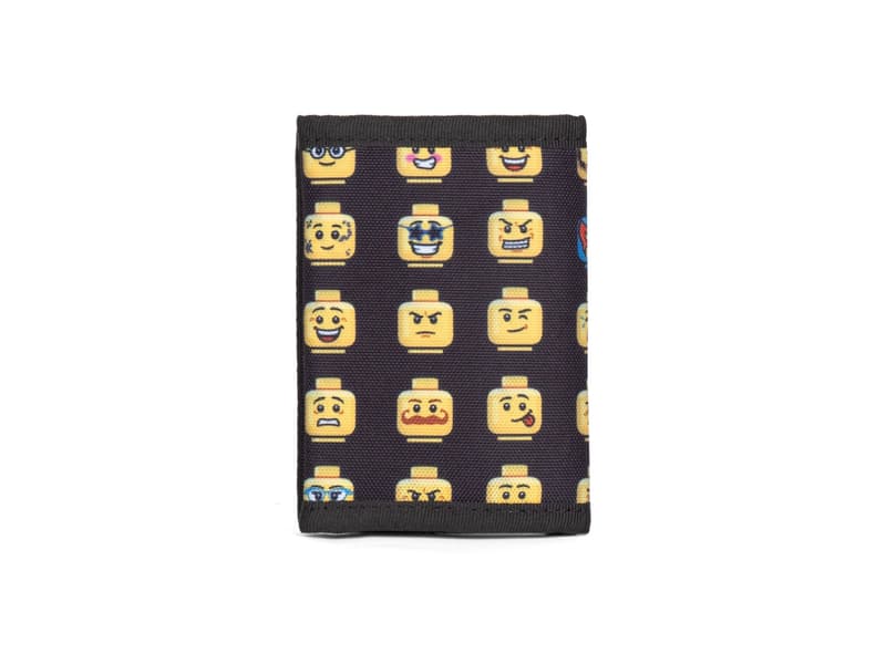 LEGO® Tri-Fold Wallet 2.0 – Minifigure Design | Kids Wallet with ID Window & Velcro