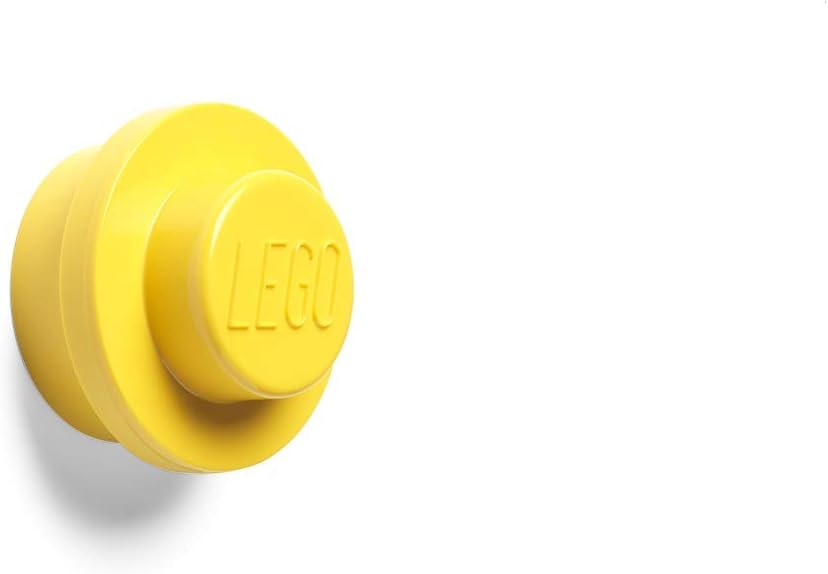 LEGO® Wall Hanger Set 3-Piece Coat Hooks Red Blue Yellow